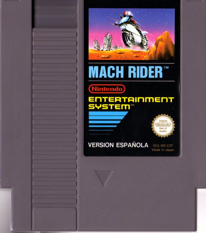 Media for Mach Rider (NES)