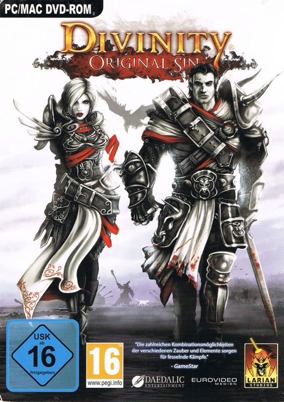 Front Cover for Divinity: Original Sin (Macintosh and Windows)