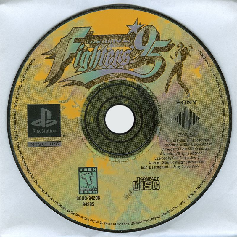 Media for The King of Fighters '95 (PlayStation)