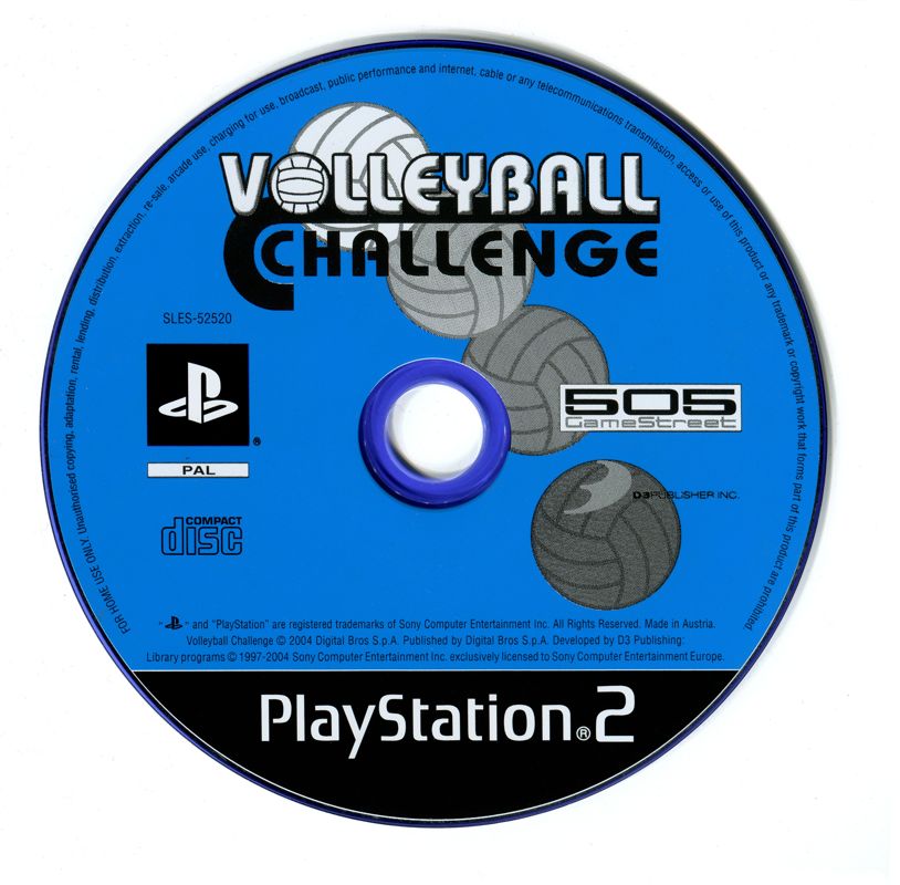 Volleyball Challenge cover or packaging material MobyGames