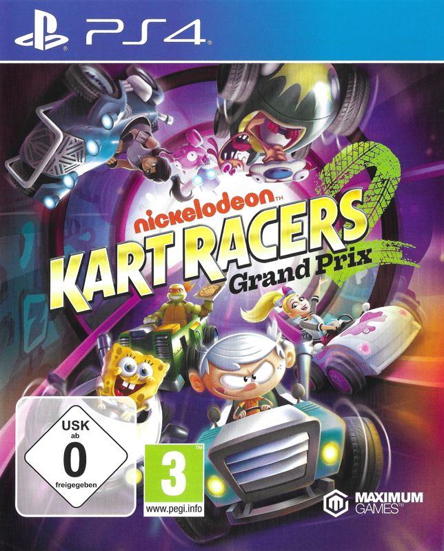 Front Cover for Nickelodeon Kart Racers 2: Grand Prix (PlayStation 4)