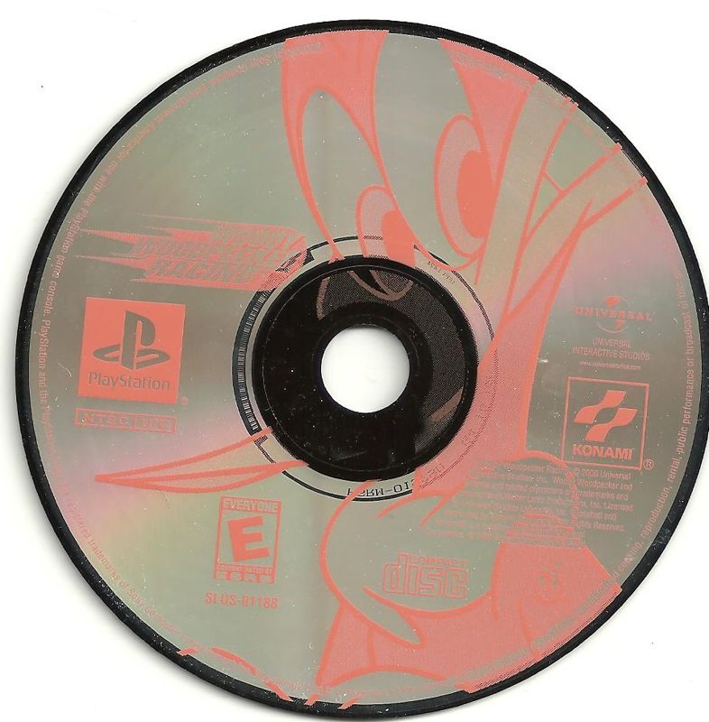 Media for Woody Woodpecker Racing (PlayStation)