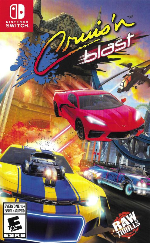 Front Cover for Cruis'n Blast (Nintendo Switch)