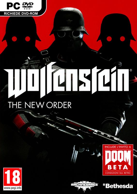 Front Cover for Wolfenstein: The New Order (Windows)