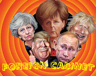 Front Cover for Foreign Cabinet (ZX Spectrum Next) (itch.io release)