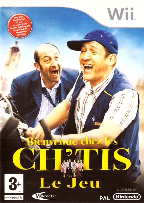 Front Cover for Bienvenue chez les CH'TIS: Le Jeu (Wii)
