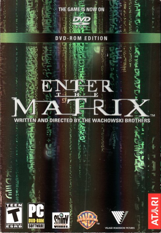 Front Cover for Enter the Matrix (Windows) (DVD release)