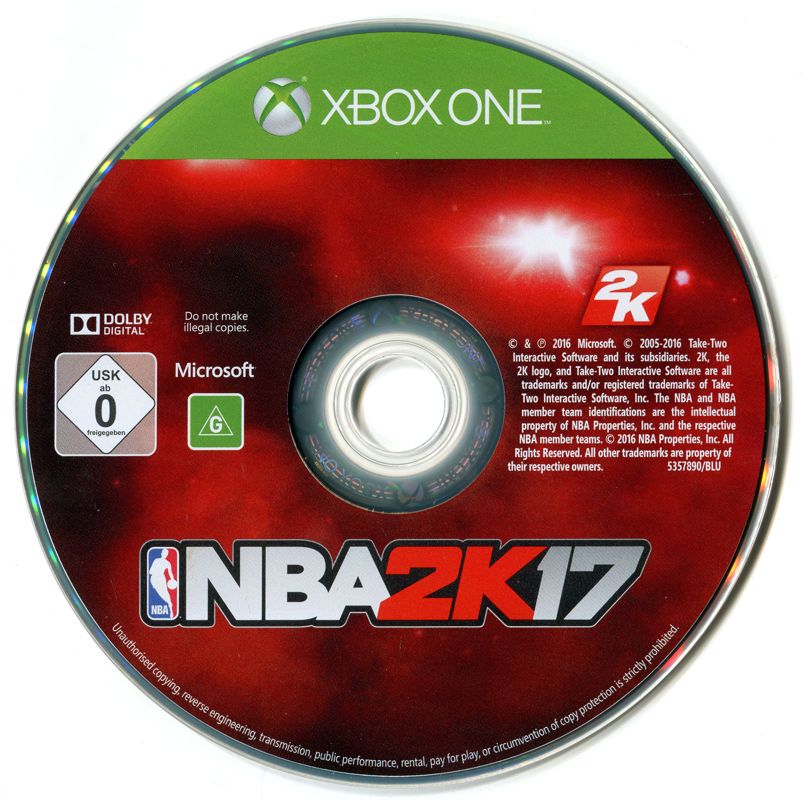 Media for NBA 2K17 (Xbox One)