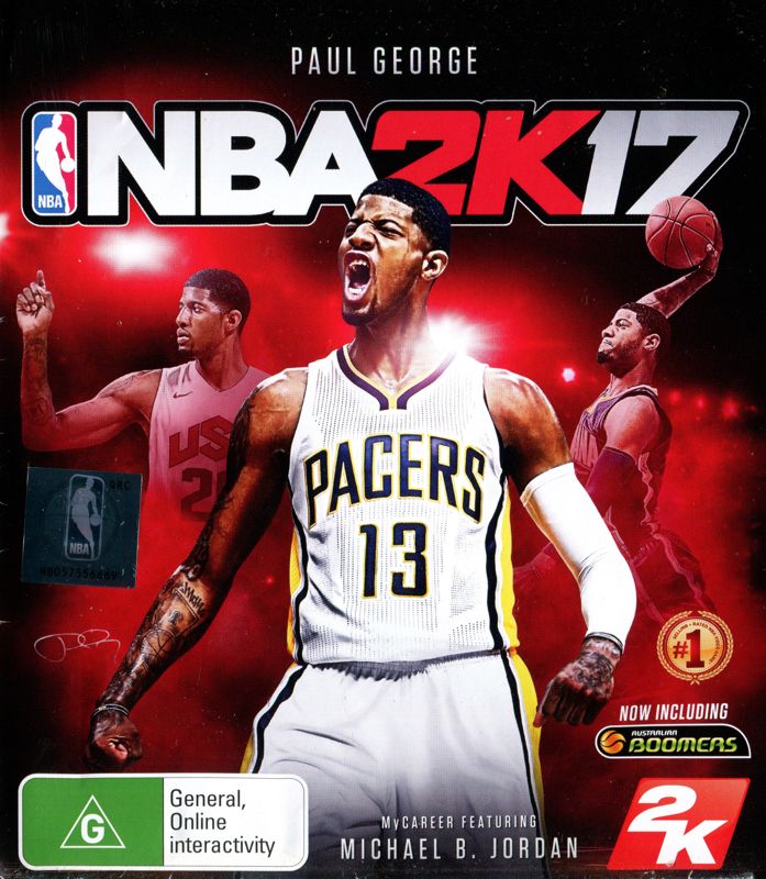 Front Cover for NBA 2K17 (Xbox One)