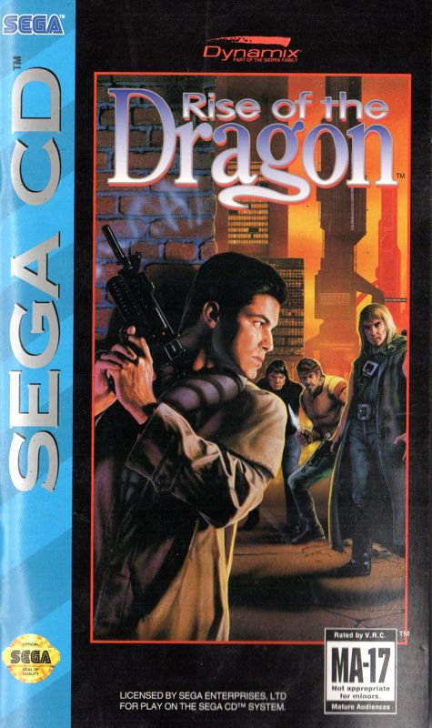Manual for Rise of the Dragon (SEGA CD)