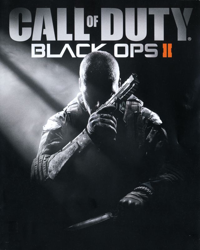 Manual for Call of Duty: Black Ops II (PlayStation 3): Front