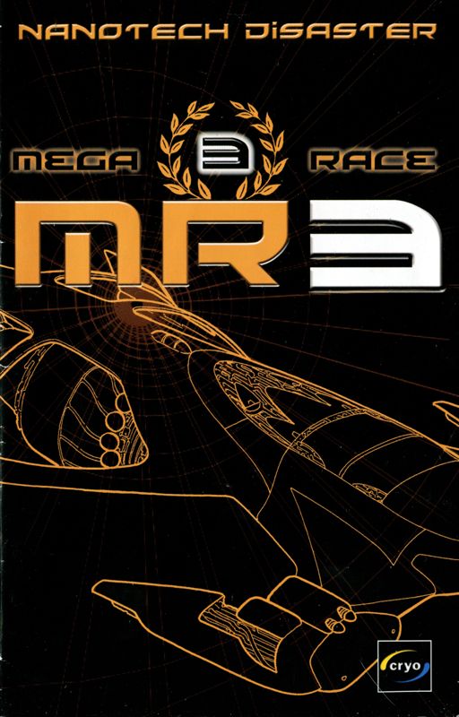 Manual for MegaRace: MR3 (PlayStation 2): Front