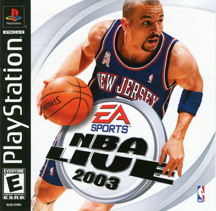 Front Cover for NBA Live 2003 (PlayStation)