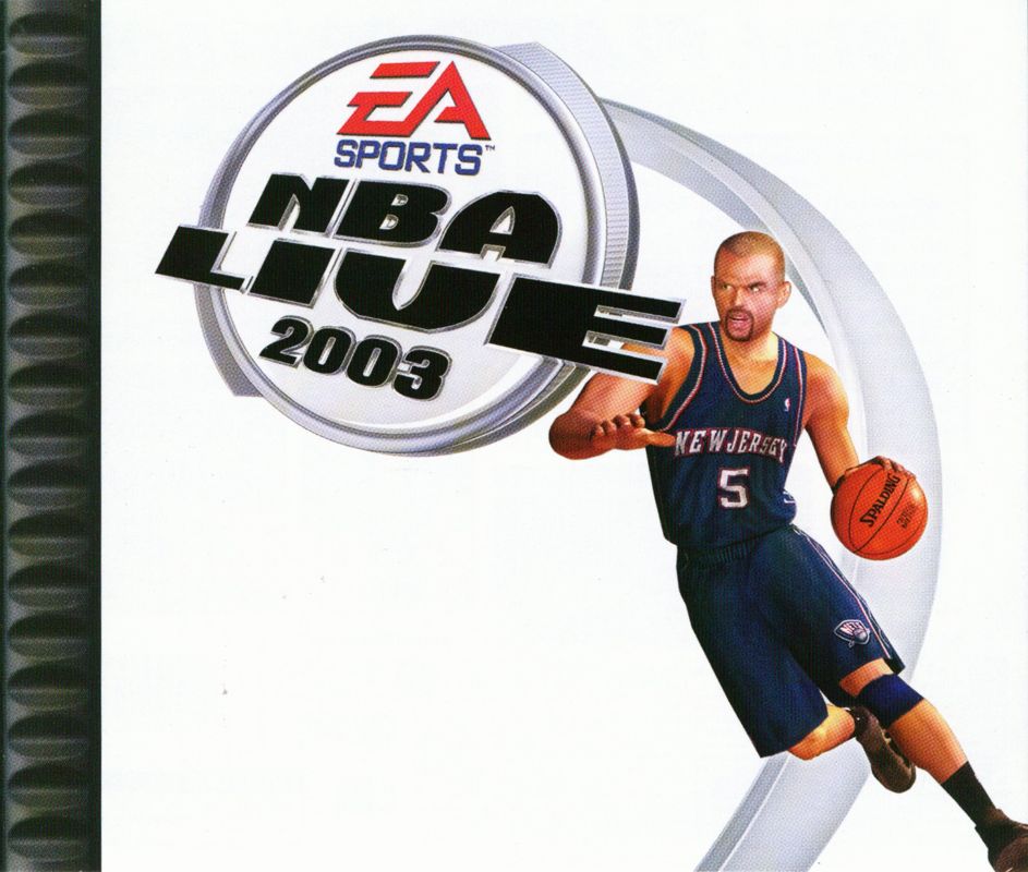 Inside Cover for NBA Live 2003 (PlayStation)