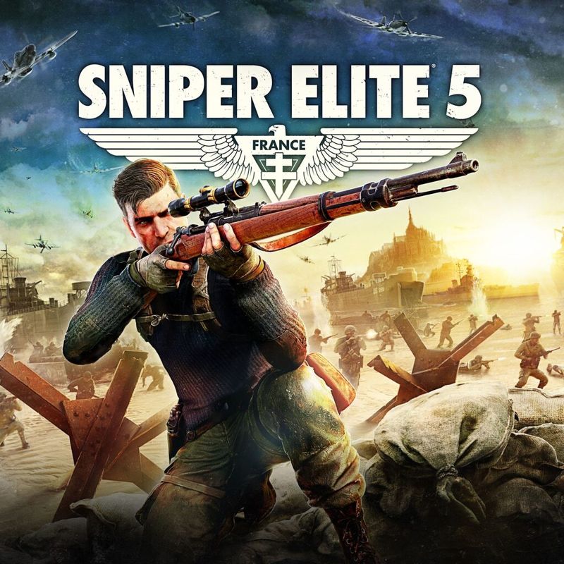 Front Cover for Sniper Elite 5: France (PlayStation 4 and PlayStation 5) (download release)
