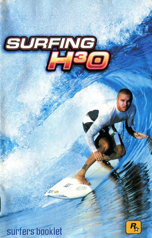 Manual for Surfing H³O (PlayStation 2): Front