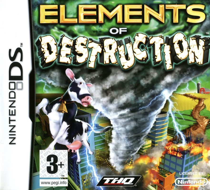 Elements of Destruction cover or packaging material - MobyGames