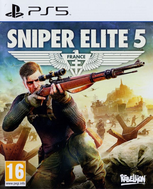 Front Cover for Sniper Elite 5: France (PlayStation 5)