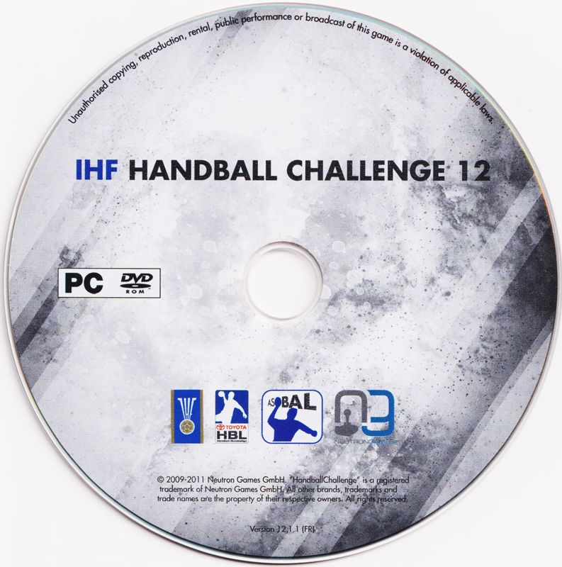 IHF Handball Challenge 12 cover or packaging material MobyGames