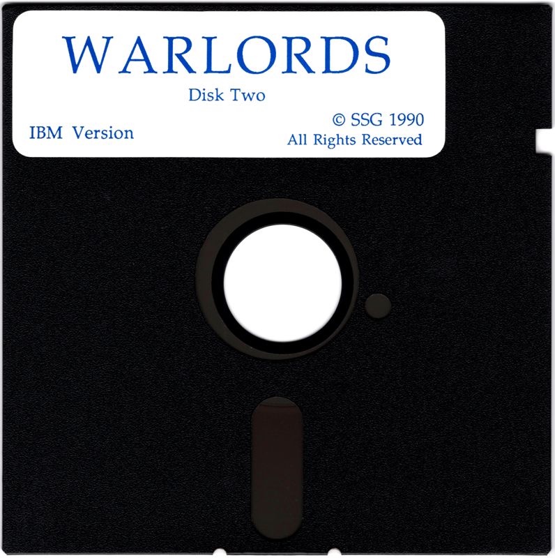 Media for Warlords (DOS) (5.25" Disk Version): Disk 2