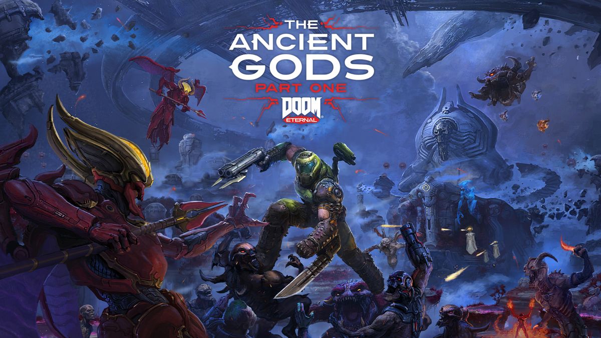 Front Cover for Doom Eternal: The Ancient Gods - Part One (Nintendo Switch) (download release)