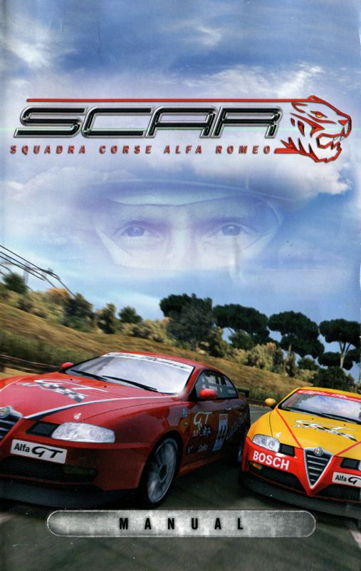 Manual for Alfa Romeo Racing Italiano (PlayStation 2): Front