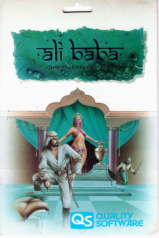Front Cover for Ali Baba and the Forty Thieves (Apple II)
