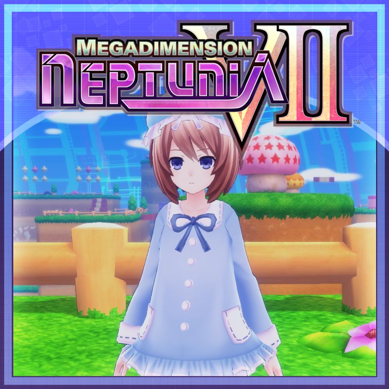 Front Cover for Megadimension Neptunia VII: Blanc Nightwear Set (PlayStation 4) (download release)