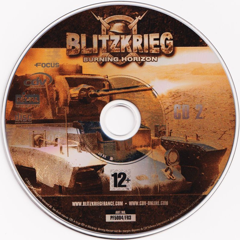 Media for Blitzkrieg: Burning Horizon (Windows): Disc 2