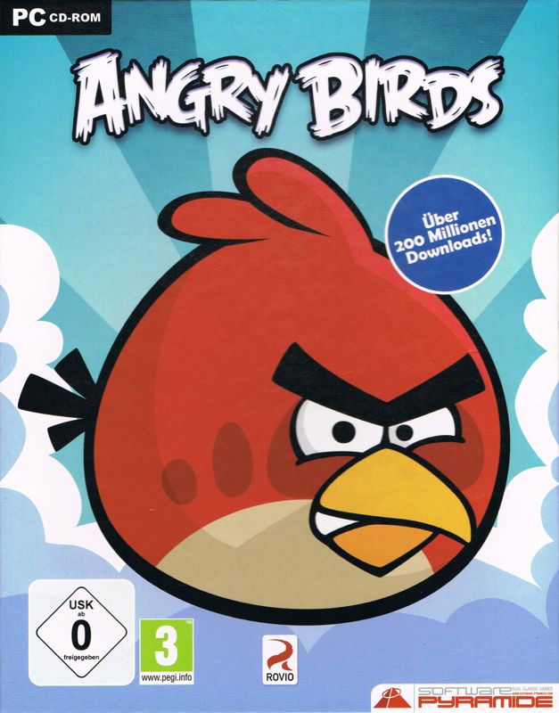 Front Cover for Angry Birds (Windows) (Software Pyramide release)