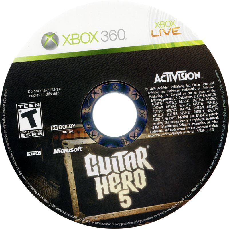 Media for Guitar Hero 5 (Xbox 360)
