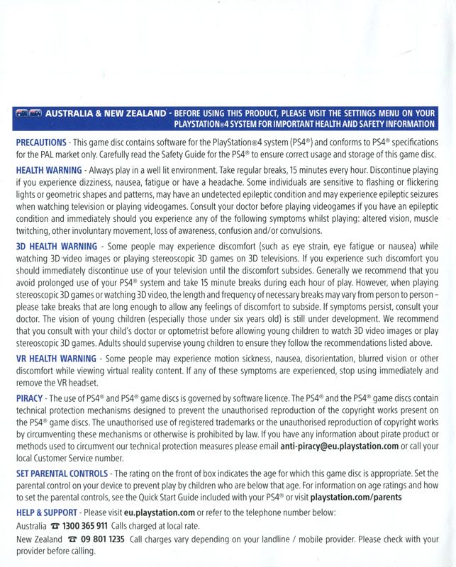Inside Cover for Rocket Arena (Mythic Edition) (PlayStation 4): Left