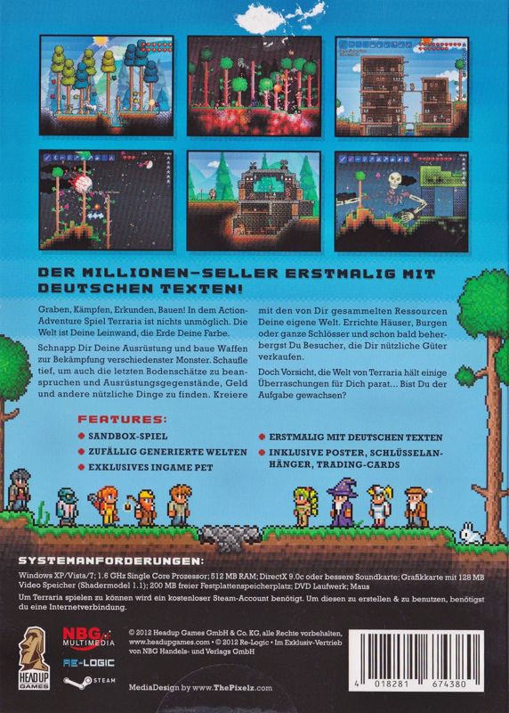 Terraria (Collector's Edition) cover or packaging material - MobyGames