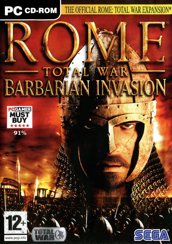 Front Cover for Rome: Total War - Barbarian Invasion (Windows)
