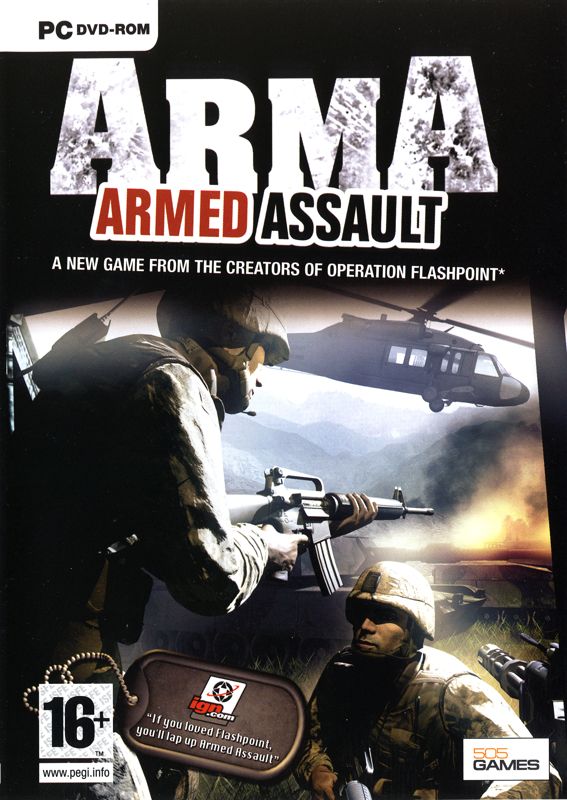 ArmA: Combat Operations cover or packaging material - MobyGames