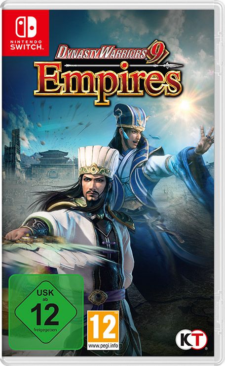 Front Cover for Dynasty Warriors 9: Empires (Nintendo Switch) (download release)