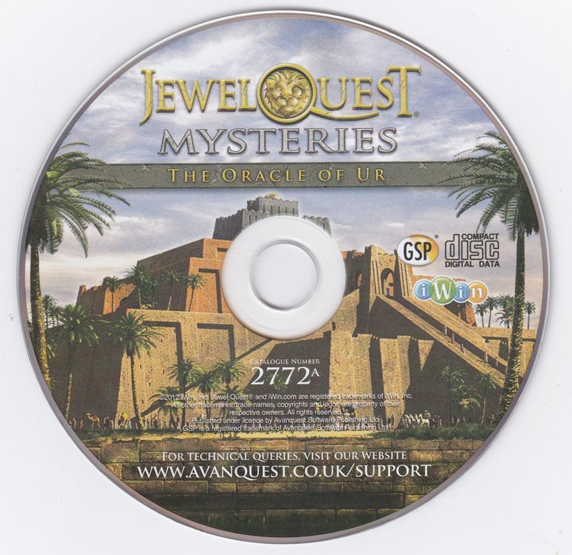 Jewel Quest Mysteries: The Oracle of Ur cover or packaging material ...