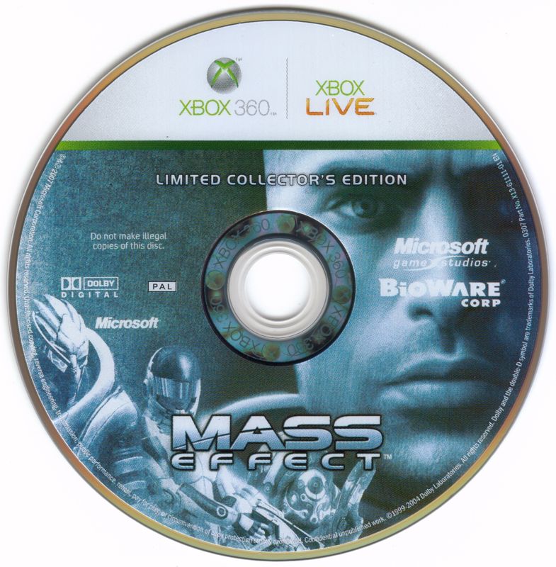 Extras for Mass Effect (Limited Collector's Edition) (Xbox 360): Bonus Disc