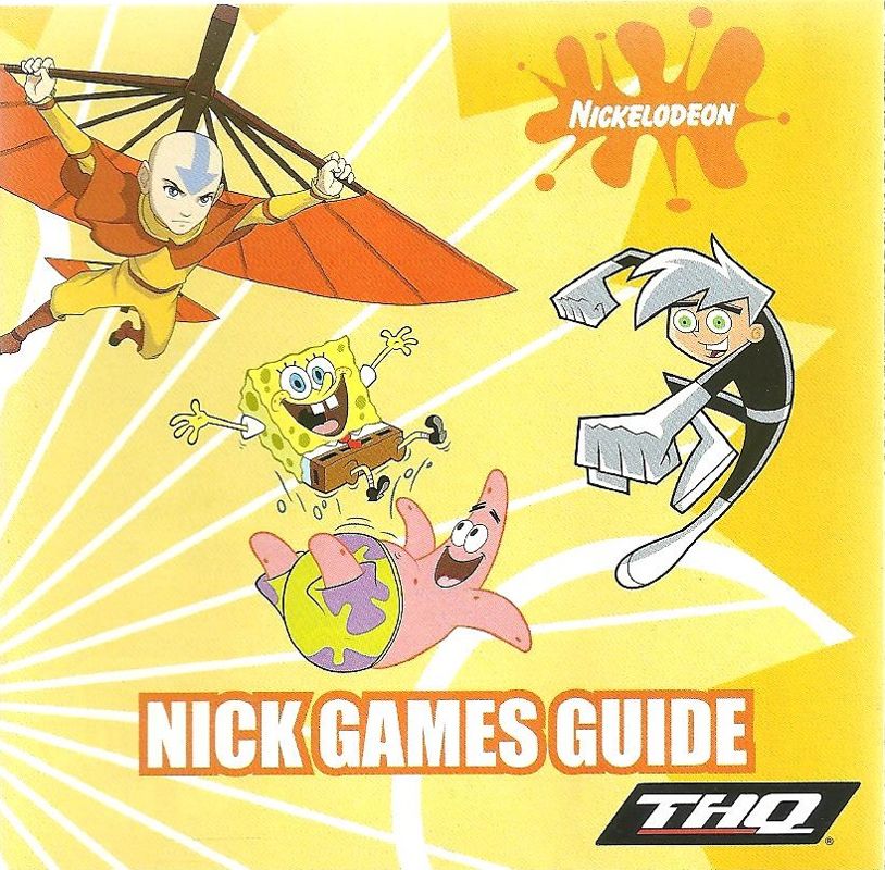 Advertisement for Avatar: The Last Airbender (GameCube): Nick Games Guide - Front