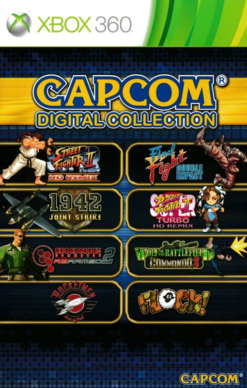 Manual for Capcom: Digital Collection (Xbox 360): Front