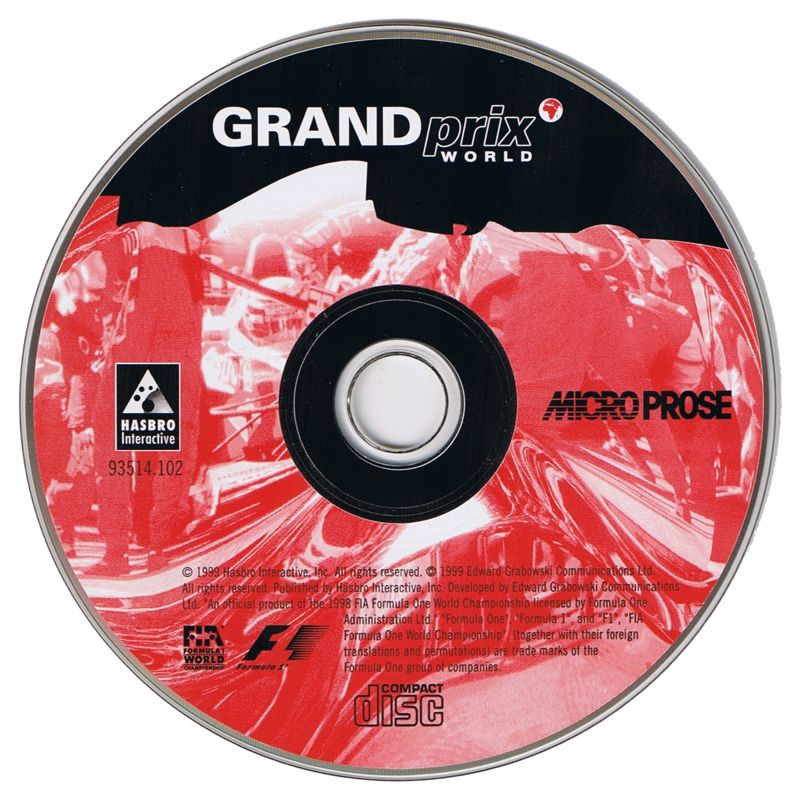 Media for Grand Prix World (Windows)