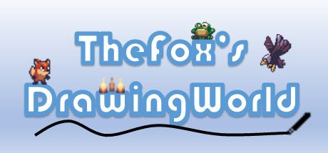 Front Cover for The Fox's Drawing World (Windows) (Steam release)