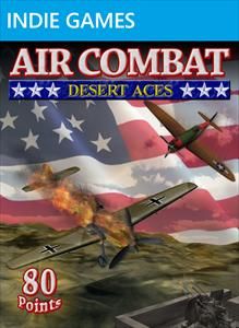 Front Cover for Air Combat: Desert Aces (Xbox 360) (XNA Indie release)