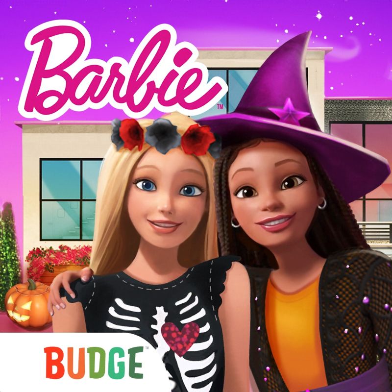 Front Cover for Barbie: Dreamhouse Adventures (iPad and iPhone): Halloween 2021 version