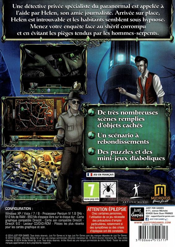 9 Clues The Secret of Serpent Creek cover or packaging material