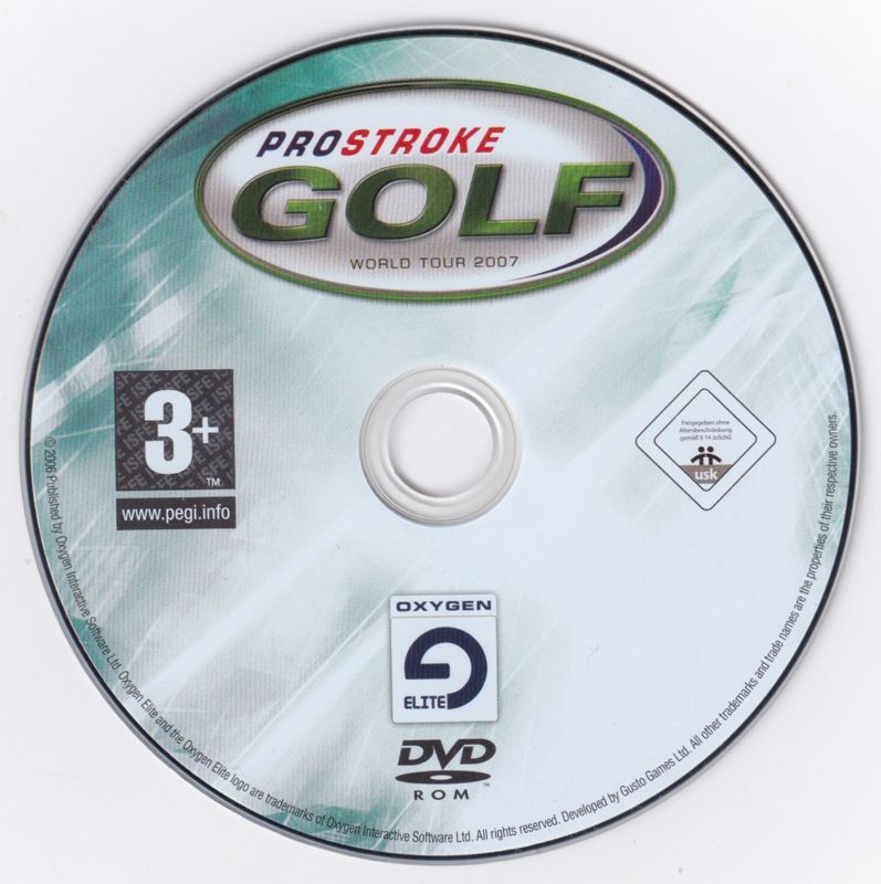 Media for ProStroke Golf: World Tour 2007 (Windows)