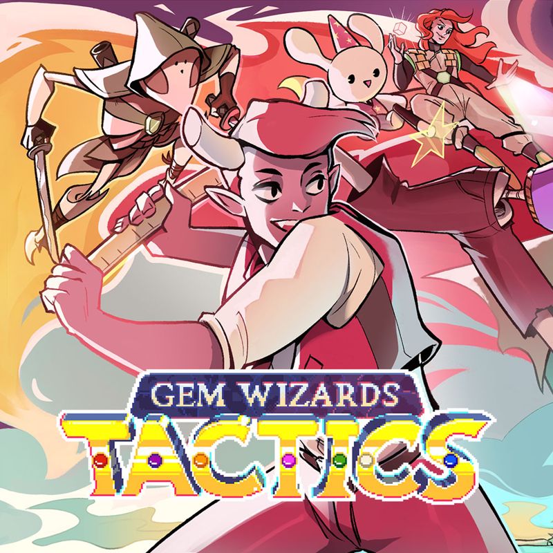 Front Cover for Gem Wizards Tactics (Nintendo Switch) (download release)