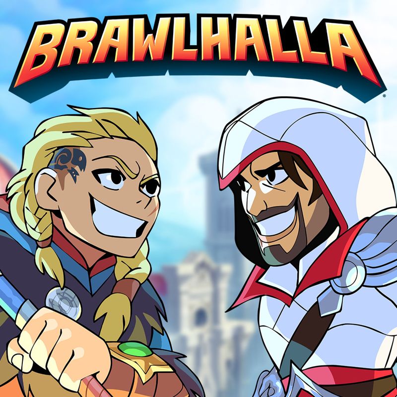 Front Cover for Brawlhalla (Nintendo Switch) (download release): Brawlhalla x Assassin's Creed - New Legend Ezio