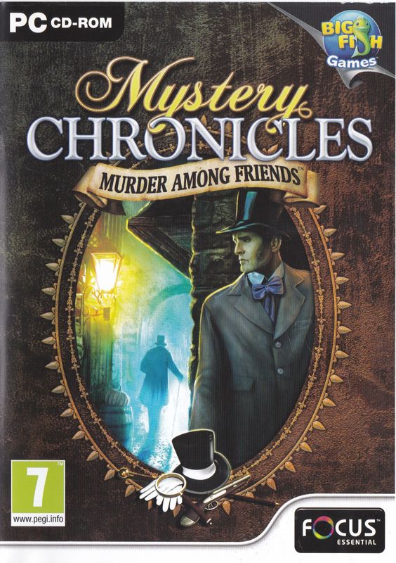 Front Cover for Mystery Chronicles: Murder Among Friends (Windows) (Focus Multimedia release)