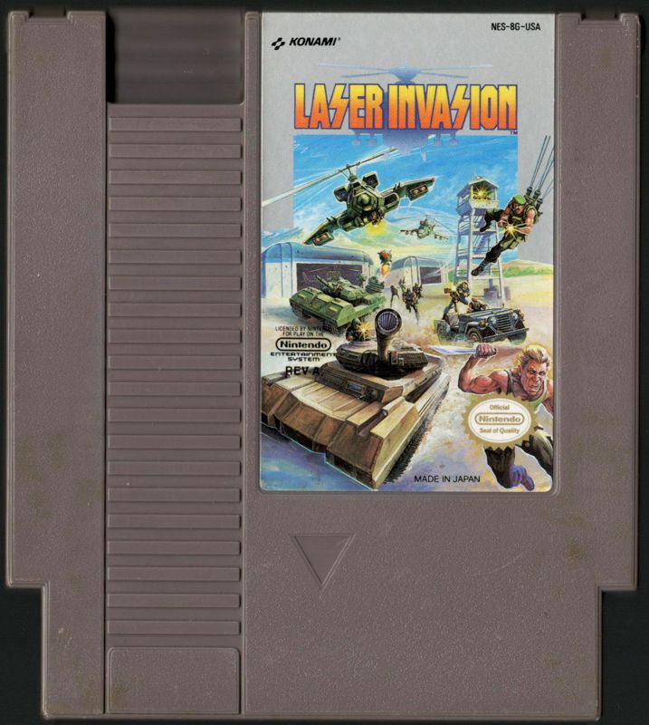Media for Laser Invasion (NES)